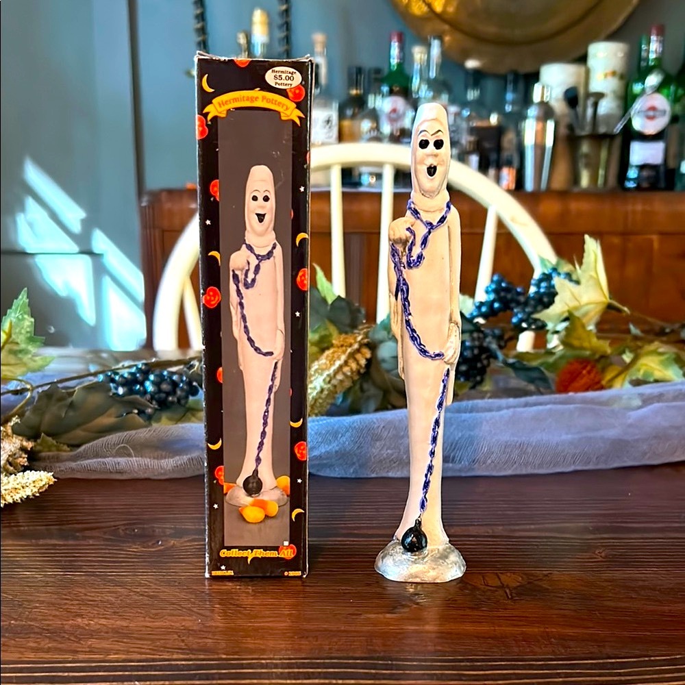 1995 Vintage Halloween Ghost Figurine